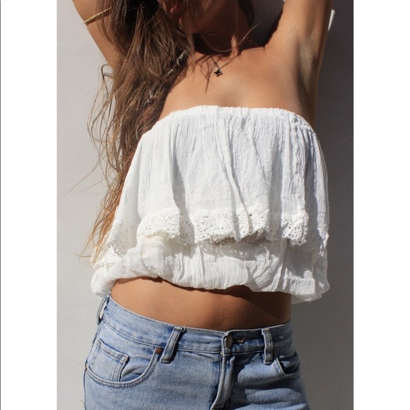 Jen’s pirate booty cha cha tube top natural - Picture 5 of 6